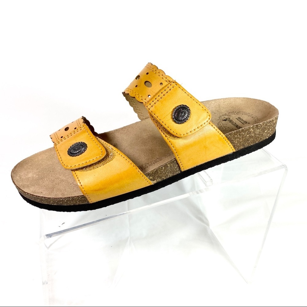 Earth Origins Joan sandals Amber‎ Yellow Size 10M